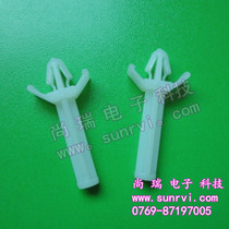PS-6 flat bottom isolation column PS-8 isolation column base plate open pore 4 8mm rubber column nylon isolation column