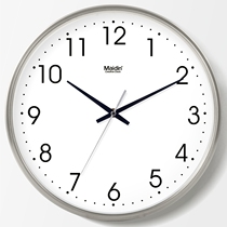 Madding fashion wall clock Living room office simple mute clock wall watch creative quartz clock perpetual calendar D544