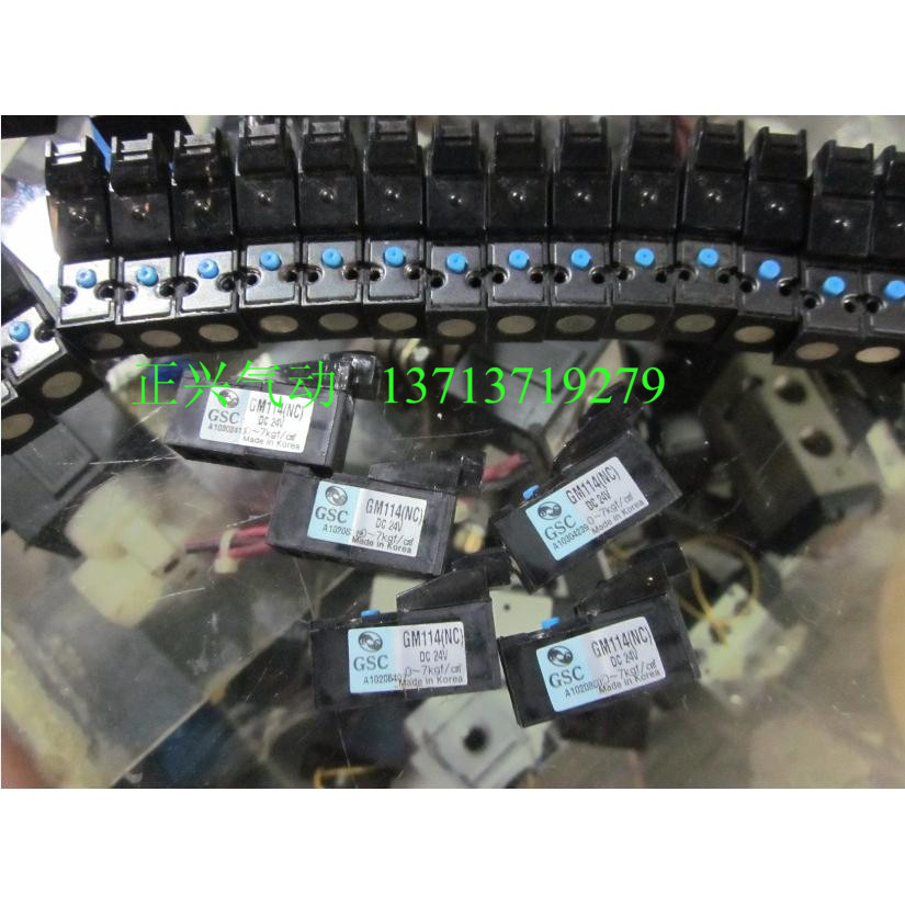  Korea GSC solenoid valve GM114 NC DC24V Not new 