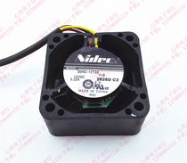 Original nidec fan D04G-12TS9 DC12V 0 22A 4020 4CM 3-wire