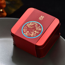 Wedding candy bag wedding candy box gift box wedding supplies creative high-grade tinplate box candy box empty box
