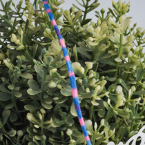 Handmade DIY Eva Clothes Toy Ornament Accessories Knit Tricolor Rope