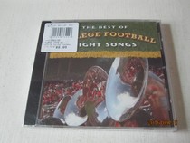 Undemolished genuine CD Rice version of rugby game Songs College Football Fight Songs