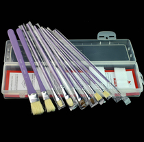 MONET MONET watercolor pen hook line pen) Oil painting gouache fan-shaped pen row brush 10 value set