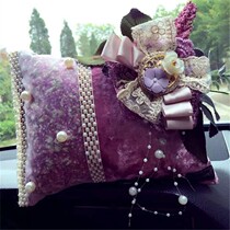 Creative car car car natural dried flower sachets remove odor in the car Aromatic lavender rose fragrance