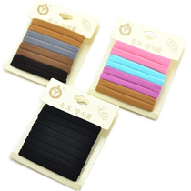 Hot sale export to South Korea Korean version of high elastic hair ornaments Head flower seamless hair circle Hair rope head rope rubber band headdress