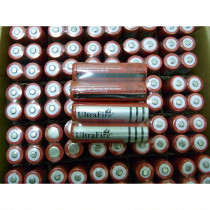 Pointed 18650 Lithium battery 3000MAH 3 7V LED flashlight rechargeable lithium battery without protection brand new