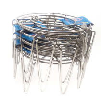 D1925 14# Pure steel high leg steaming rack 10 Rice Pot Pot Pot water steamer rack steamer rack steamer rack steamer shelf