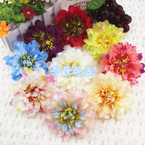 New simulation Juan cloth decorative flower photo studio shooting wreath material flower head Net shooting props faint new peony