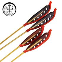 Hengle dulcimer Qin bamboo student practice bamboo ebony bamboo sign hammer sign dulcimer accessories