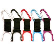 Outdoor mineral water bottle hanging bottle buckle quick hanging water bottle buckle adhesive hook mineral water bottle clip