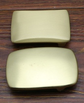 Pure brass solid leather belt head belt belt head belt buckle plate buckle sliding buckle handmade leather DIY cattle raising