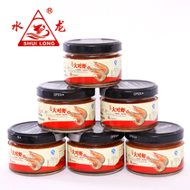 Shuilong Shandong authentic prawn sauce Ready-to-eat Yantai specialty sea shrimp Hoisin sauce rice dipping sauce gift box 6 bottles