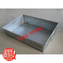 Metal Turnover Box Tin Hardware Turnover Box White Iron Case Can Overlap Galvanized Iron Box Stacked Logistics Turnover Box