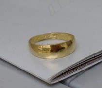 Pure brass ring can be adjusted size copper ring glossy copper ring blessed brass ring