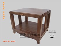 Reputable solid wood sound rack Classical single two-story GD-2D speaker cabinet power amplifier rack shipping cost to pay