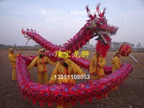 gui bao long shi factory specializing in the production of the dragon and lion dances Dragon Shehuo props: multi-colored hot Golden Dragon Red Dragon