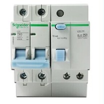 Schneider circuit breaker air switch LS8 series 2P63A leakage protector air leakage protection