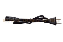 Original BRAND NEW NATIONAL STANDARD 2 HOLES 8 WORDS POWER CORD PRINTER POWER LINE CORD THREAD LINE LENGTH 1M