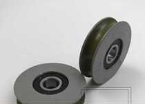 Original spot Mitsubishi elevator hall door hanging wheel 56*14*6201 door wheel Hanging door wheel wire rope wheel