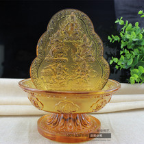 Water for the five surnames of the gods of wealth ornaments colored glaze five surnames water for the gods of wealth Buddha tantric Tibetan instruments mascot