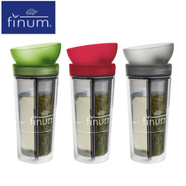 German finum finum water Cup personality filter Cup portable Cup Cup insulated tea set plastic hand Cup