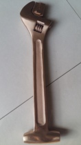 Explosion-proof tool Three-use active wrench aluminium bronze triple-use live wrench beryllium bronze triple with live wrench