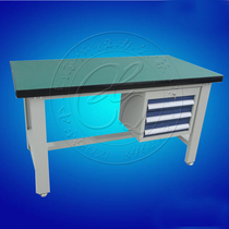  Xinqi heavy-duty fitter workbench three-hanging pumping console experimental table anti-static work table can be customized