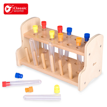 Test tube frame Kids childrens young childrens science experiment explores toy simulation test tube laboratory equipment