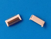 Taiwan 0 5 pitch ultra-thin FPC FFC connector clamshell H1 0 full gold 4 6 7 10 40 pins