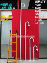 3 meters Haikang Dahua ball Bolt U-shaped pull telescopic bracket thickening extended ceiling duckbill safety monitoring equipment accessories