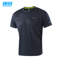 Aisuou summer outdoor quick-drying clothes sports T-shirt mens short sleeve running riding casual wear breathable round neck thin