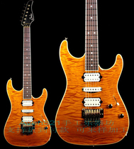 Custom Suhrs Standard Carve Top Transparent Yellow Electric Guitar