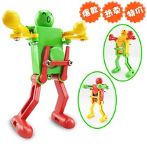 New creative winding clockwork dancing twist butt robot toys Childrens educational toys Hot stalls