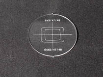 Viewfinder Viewfinder mask Japan imported optical transparency for Knight Horsenman 612 Viewfinder