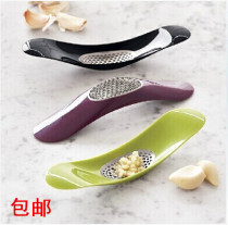 Nordic minimalist new creative stainless steel garlic press clip garlic garlic garlic paste garlic mash machine stainless steel