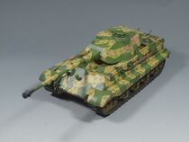 World of tanks 1:35 World War II German Tiger King Heavy Tank Eastern Front Summer Painting Finished Model
