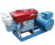 Changzhou single-cylinder diesel generator set 10kw12 15 20 24 kW single-phase home 220v three-phase 380V