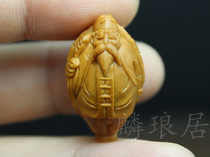 Olive core carving tortoise fairy cartoon dragon ball animation tortoise shell Wen play collection handmade accessories pendant