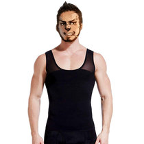 Running corset mens belly summer thin body top corset chest waist waist belly breathable fat vest Sports