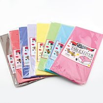 Tablecloth Childrens birthday party Dessert table Tablecloth Year-old Wedding Party Decoration table cloth Disposable