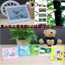 Fuji Polaroid wide frame instax210 300 Photo paper acrylic photo frame color frame hanging book