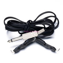 Saiya tattoo set consumables black tattoo machine hook line 1 8M tattoo machine cable accessories