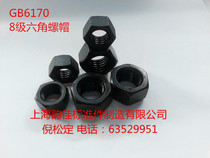 Grade 8 Hex nut Hex nut Blackened nut Blackened nut M6 M8 M10 M12-M48