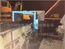 Wood plywood chipping machine metal detection instrument log detector device with sound and light alarm up and down