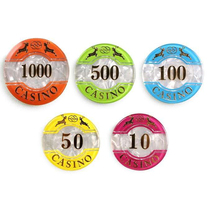 Acrylic crystal chip customization