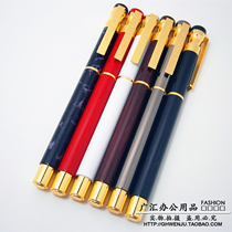 Rotten pen high grade Iridium pen business gift pen Red White Black brown wood marble 740