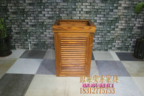 YL030 Elm fish tank bottom cabinet solid wood Fish Tank Aquarium Sea Water Cabinet flower pear Dragon cylinder frame upper cap base