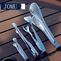 Thick stainless steel foodstuff clamper barbecue bread sugar clamper hot towel ice clamp kitchen gadget