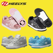 American Heelys Girl Single Wheel Storm Shoeshoe Schoolgirl Super Light New Pulley Adult Wheel Shoes All Four Seasons